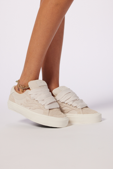 SABLE SNEAKER | FOGGY-GARDENIA