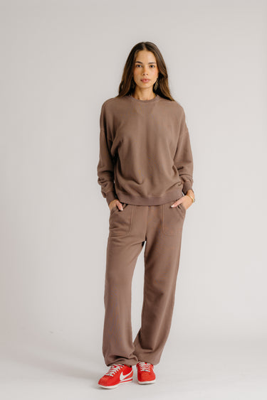 MASON SWEATPANT | SWISS BROWN