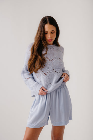 BRYNN SHORT HIGH RISE PULL ON SHORT | WHISPER